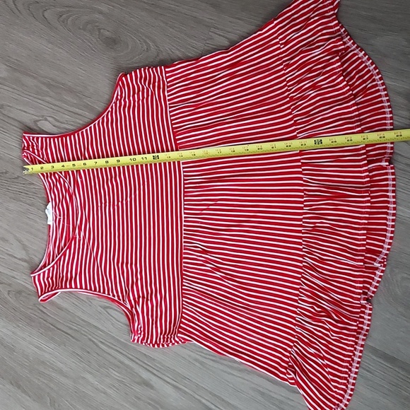 Chicsoul.com 1xl tank top red white - Picture 8 of 8